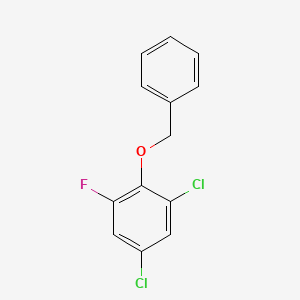 2-(Benzyloxy)-1,5-dichloro-3-fluorobenzene