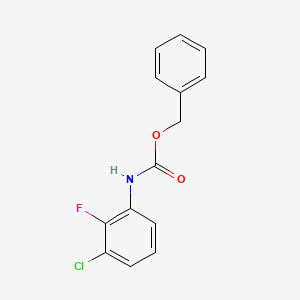 Benzyl N-(3-chloro-2-fluorophenyl)carbamate