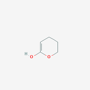 molecular formula C5H8O2 B8032331 3,4-dihydro-2H-pyran-6-ol 