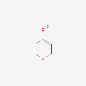 molecular formula C5H8O2 B8032336 3,6-dihydro-2H-pyran-4-ol 