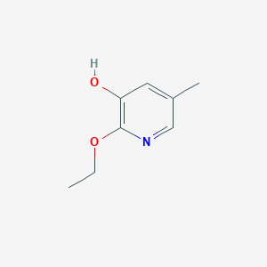 molecular formula C8H11NO2 B8032387 2-Ethoxy-5-methylpyridin-3-OL 