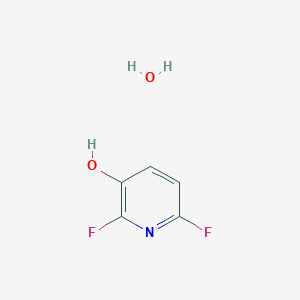 molecular formula C5H5F2NO2 B8032405 2,6-Difluoropyridin-3-OL hydrate 