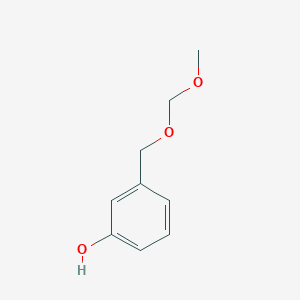 molecular formula C9H12O3 B8032423 3-[(Methoxymethoxy)methyl]phenol CAS No. 1881331-47-0