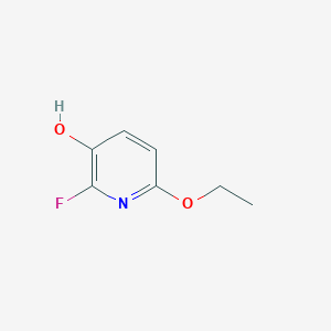molecular formula C7H8FNO2 B8032442 6-Ethoxy-2-fluoropyridin-3-OL 