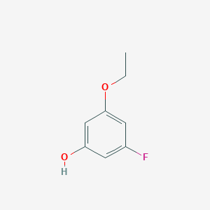 molecular formula C8H9FO2 B8032487 3-Ethoxy-5-fluorophenol 