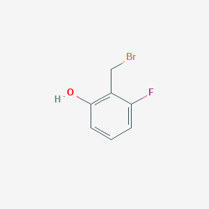 molecular formula C7H6BrFO B8032490 2-Fluoro-6-hydroxybenzyl bromide CAS No. 1260674-56-3