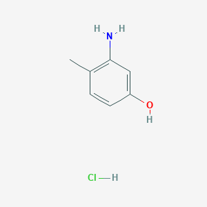 molecular formula C7H10ClNO B8032557 3-Amino-4-methylphenol hydrochloride CAS No. 227302-39-8