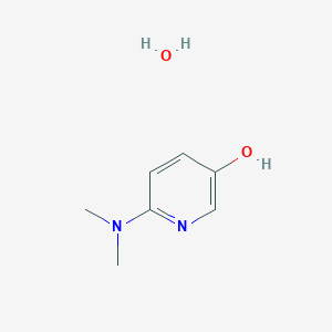 molecular formula C7H12N2O2 B8032559 6-(Dimethylamino)pyridin-3-OL hydrate 