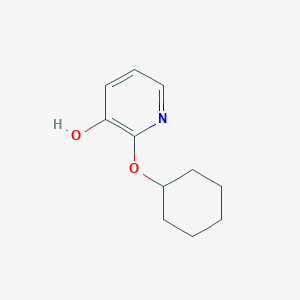 2-(Cyclohexyloxy)pyridin-3-OL