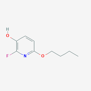 6-Butoxy-2-fluoropyridin-3-OL
