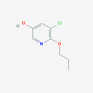 5-Chloro-6-propoxypyridin-3-OL