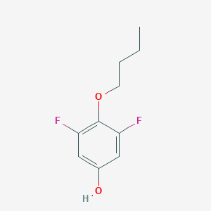 molecular formula C10H12F2O2 B8032740 4-Butoxy-3,5-difluorophenol CAS No. 1881293-73-7