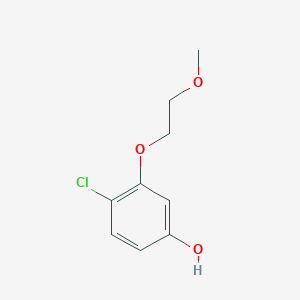 4-Chloro-3-(2-methoxyethoxy)phenol
