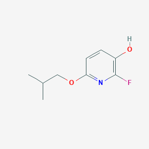 2-Fluoro-6-(2-methylpropoxy)pyridin-3-OL