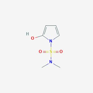 molecular formula C6H10N2O3S B8032899 2-hydroxy-N,N-dimethyl-1H-pyrrole-1-sulfonamide 