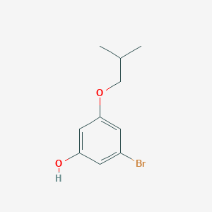 3-Bromo-5-(2-methylpropoxy)phenol