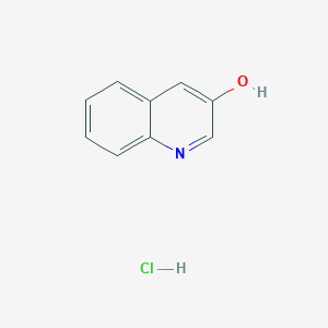 molecular formula C9H8ClNO B8033043 Quinolin-3-ol hydrochloride 