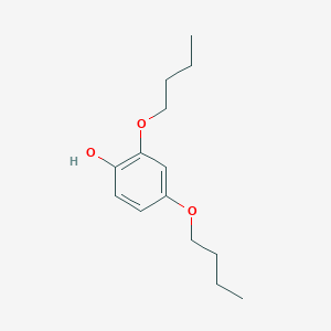 molecular formula C14H22O3 B8033117 2,4-Dibutoxyphenol 