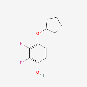 4-(Cyclopentyloxy)-2,3-difluorophenol