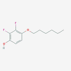 2,3-Difluoro-4-(hexyloxy)phenol