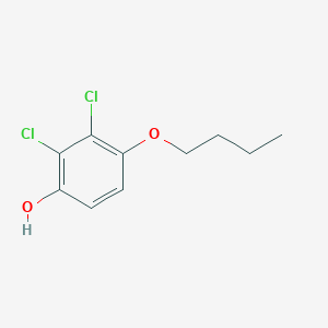 molecular formula C10H12Cl2O2 B8033207 4-Butoxy-2,3-dichlorophenol 