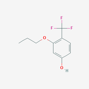 3-Propoxy-4-(trifluoromethyl)phenol