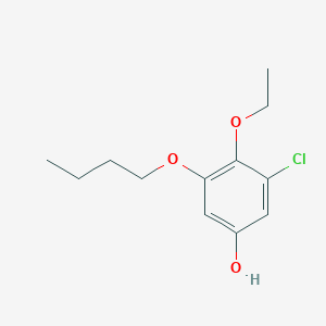 3-Butoxy-5-chloro-4-ethoxyphenol