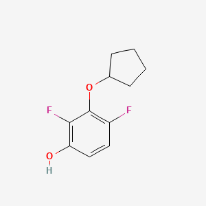 3-(Cyclopentyloxy)-2,4-difluorophenol