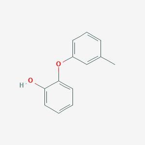 molecular formula C13H12O2 B8033383 2-(3-Methylphenoxy)phenol CAS No. 35094-89-4