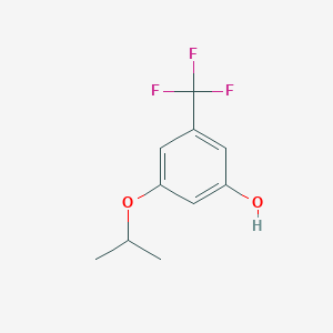 3-(Propan-2-yloxy)-5-(trifluoromethyl)phenol