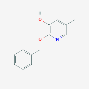 molecular formula C13H13NO2 B8033482 2-(Benzyloxy)-5-methylpyridin-3-OL 