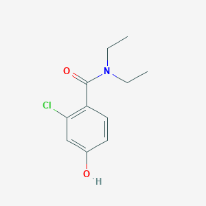 2-Chloro-N,N-diethyl-4-hydroxybenzamide