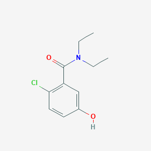 2-Chloro-N,N-diethyl-5-hydroxybenzamide