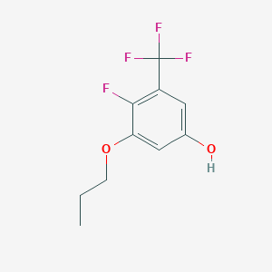 4-Fluoro-3-propoxy-5-(trifluoromethyl)phenol