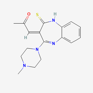 molecular formula C17H20N4OS B8033610 CID 71751201 
