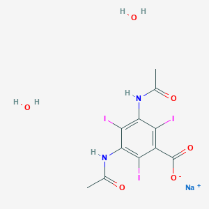molecular formula C11H12I3N2NaO6 B8033620 CID 16219967 