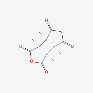 1,2,6,7-Tetramethyl-4-oxatricyclo[5.3.0.02,6]decane-3,5,8,10-tetrone