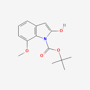 tert-butyl 2-hydroxy-7-methoxy-1H-indole-1-carboxylate