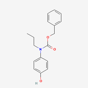 Benzyl N-(4-hydroxyphenyl)-N-propylcarbamate