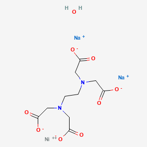 Disodium;2-[2-[bis(carboxylatomethyl)amino]ethyl-(carboxylatomethyl)amino]acetate;nickel(2+);hydrate