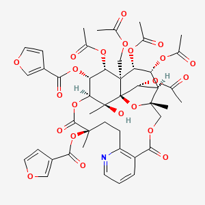 molecular formula C46H49NO22 B8033899 TriptonineB 