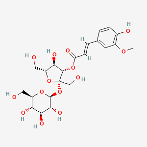 molecular formula C22H30O14 B8033913 3-O-Feruloylsucrose 