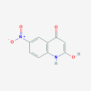 2-hydroxy-6-nitro-1H-quinolin-4-one