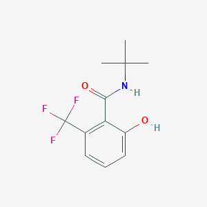 N-Tert-butyl-2-hydroxy-6-(trifluoromethyl)benzamide