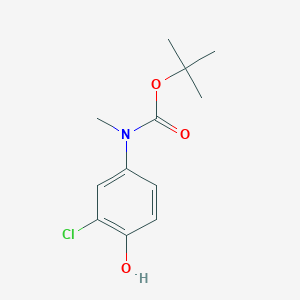 Tert-butyl N-(3-chloro-4-hydroxyphenyl)-N-methylcarbamate
