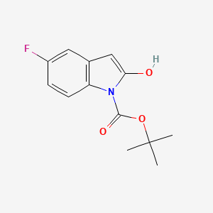 tert-butyl 5-fluoro-2-hydroxy-1H-indole-1-carboxylate