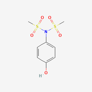 N-(4-Hydroxyphenyl)-N-methanesulfonylmethanesulfonamide