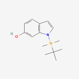 1-(tert-butyldimethylsilyl)-1H-indol-6-ol