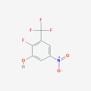 2-Fluoro-5-nitro-3-(trifluoromethyl)phenol