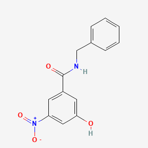 N-Benzyl-3-hydroxy-5-nitrobenzamide